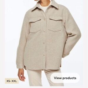 H & M Shacket size small